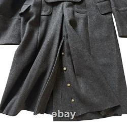 Soviet USSR Russian Military Infantry Officer Shinel Overcoat 36x44 Inch Wool