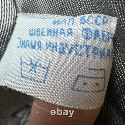 Soviet USSR Russian Military Infantry Officer Shinel Overcoat 36x44 Inch Wool