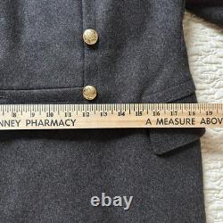 Soviet USSR Russian Military Infantry Officer Shinel Overcoat 36x44 Inch Wool