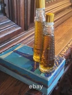 Soviet USSR Russian Perfume Cologne Set 2 Bottles Lighthouse lights 1977s