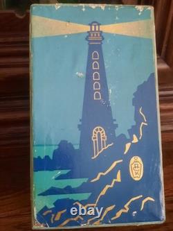 Soviet USSR Russian Perfume Cologne Set 2 Bottles Lighthouse lights 1977s
