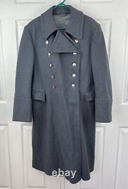 Soviet USSR Wool Parade Overcoat Russian Military Army Officer ORIGINAL