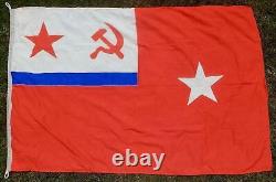 Soviet Union Russian Russia USSR 1989 Flag of Naval Navy Formation Commander