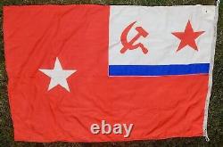 Soviet Union Russian Russia USSR 1989 Flag of Naval Navy Formation Commander