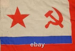 Soviet Union Russian Russia USSR 1989 Flag of Naval Navy Formation Commander