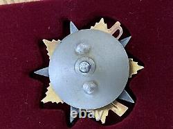 Soviet Ussr Russian Order Of Patriotic War Of The First Degree, Gold, Ww2 1944