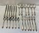 Soviet Vintage Flatware Set Cupronickel Melchior Ussr Russian 24 Pcs Shevchenko