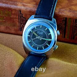 Soviet Wristwatch POLJOT Alarm Signal Vintage Russian USSR Mechanical Watch