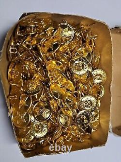 Soviet army Buttons Lot 250 USSR soldier Russian military uniform