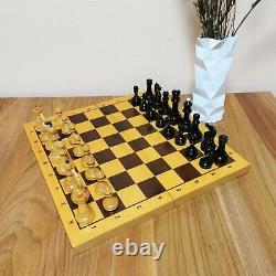 Soviet grossmeister chess set Russian Vintage USSR antique tournament weighted