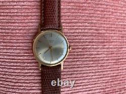 Soviet russian Poljot mechanic 14K rose gold watch, in an ideal condition