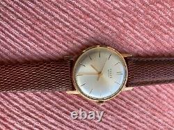 Soviet russian Poljot mechanic 14K rose gold watch, in an ideal condition