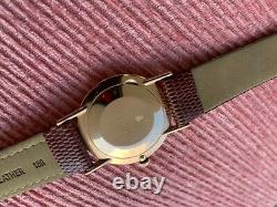 Soviet russian Poljot mechanic 14K rose gold watch, in an ideal condition