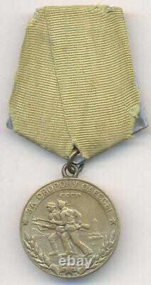 Soviet russian USSR Medal For Defense of Odessa