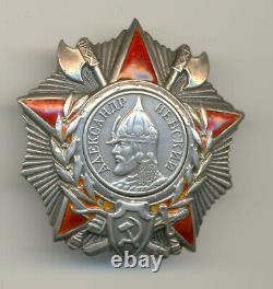 Soviet russian USSR Order of Nevsky #6144 REISSUE