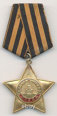 Soviet russian USSR WWII Order of Glory 1st CLass #283