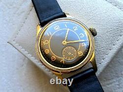 Soviet russian Vostok Kama watch, rare goldplated case, 1950's