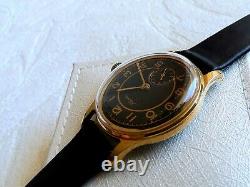 Soviet russian Vostok Kama watch, rare goldplated case, 1950's