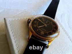 Soviet russian Vostok Kama watch, rare goldplated case, 1950's