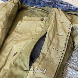 Soviet winter Airborne Suit. Russian Army Uniform Military Jacket, Trousers USSR