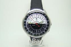 Sputnik 1957 Day Night Original Movement Raketa 2623 24 Hours Russian Watch