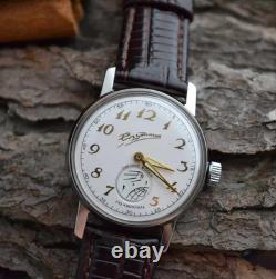 Sputnik Watch Ussr Pobeda Soviet Vintage Mechanical Russian Strap Wrist Military