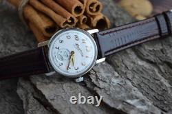 Sputnik Watch Ussr Pobeda Soviet Vintage Mechanical Russian Strap Wrist Military