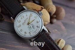 Sputnik Watch Ussr Pobeda Soviet Vintage Mechanical Russian Strap Wrist Military