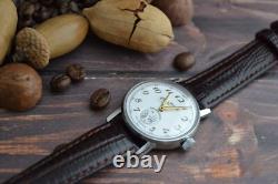 Sputnik Watch Ussr Pobeda Soviet Vintage Mechanical Russian Strap Wrist Military