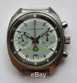 Sturmanskie Vintage USSR Russian Soviet watch Poljot Chronograph 31659 97019