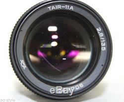 TAIR-11A 135mm f2.8 M42 Lens Russian Soviet 20 blades telephoto EXC