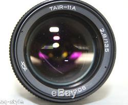 TAIR-11A 135mm f2.8 M42 Tele Lens Russian Soviet 20 blades telephoto EXC