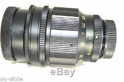 TAIR-11A 135mm f2.8 M42 Tele Lens Russian Soviet 20 blades telephoto EXC