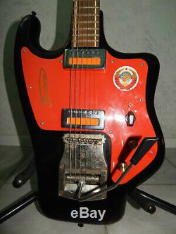 Tonika Rostov USSR Rare Vintage Electric Guitar Soviet Russian