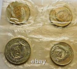 USSR 1968 Mint Set, 9 coins + Leningrad Mint Token, Soviet Union Russian Set