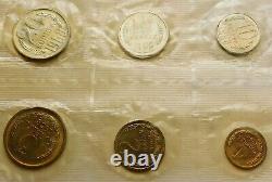 USSR 1968 Mint Set, 9 coins + Leningrad Mint Token, Soviet Union Russian Set