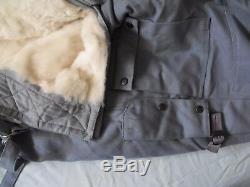 USSR Army Russian winter military suit Coat, pants/ Fur Lambskin Size 52-56