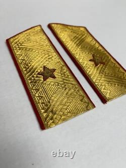 USSR RUSSIAN Soviet Army GENERAL Parade Gold shoulder Straps (?)