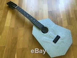 USSR Rare 70s Aluminum Steel Metal Body Soviet Russian Vintage Acoustic Guitar