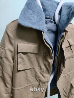 USSR Russian Officer Winter Jacket Afghanistan War Uniform Soviet Army AFGHANKA
