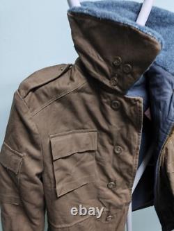 USSR Russian Officer Winter Jacket Afghanistan War Uniform Soviet Army AFGHANKA