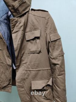 USSR Russian Officer Winter Jacket Afghanistan War Uniform Soviet Army AFGHANKA