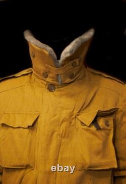 USSR Russian Officer Winter Jacket Afghanistan War Uniform Soviet Army AFGHANKA