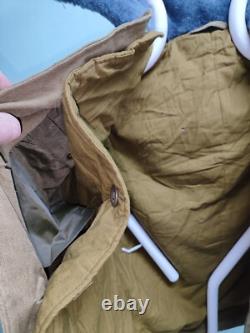 USSR Russian Officer Winter Jacket Afghanistan War Uniform Soviet Army AFGHANKA