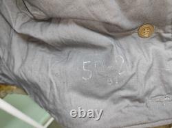 USSR Russian Officer Winter Jacket Afghanistan War Uniform Soviet Army AFGHANKA