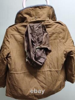 USSR Russian Officer Winter Jacket Afghanistan War Uniform Soviet Army AFGHANKA
