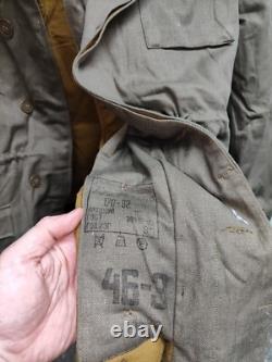 USSR Russian Officer Winter Jacket Afghanistan War Uniform Soviet Army AFGHANKA