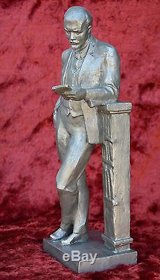 USSR Russian Soviet Communist Lider Vladimir LENIN bust figure statue H= 34 cm