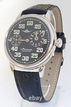 USSR Russian Soviet Mechanical Wrist Watch Molnija Regulator Regulateur #532