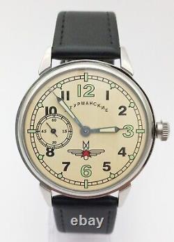USSR Russian Soviet Mechanical Wrist Watch Molnija Sturmanskie #570